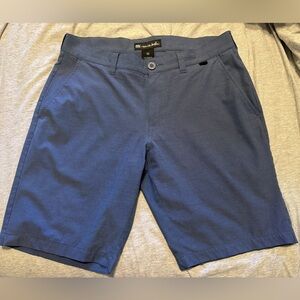 Travis Mathew Classic Blue Athletic Shorts